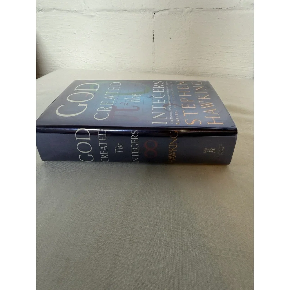 Stephen Hawking God Created the Integers HC DJ  2005 Running Press